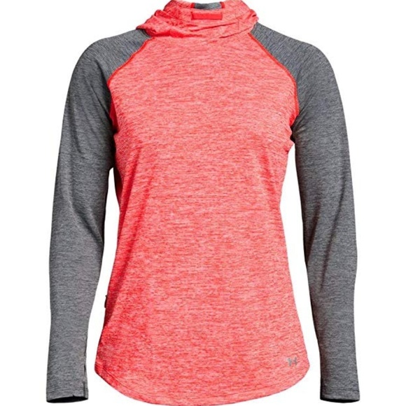 Under Armour Tops - ❌SOLD❌ Under Armour Womens Mileage Hoodie Coral M